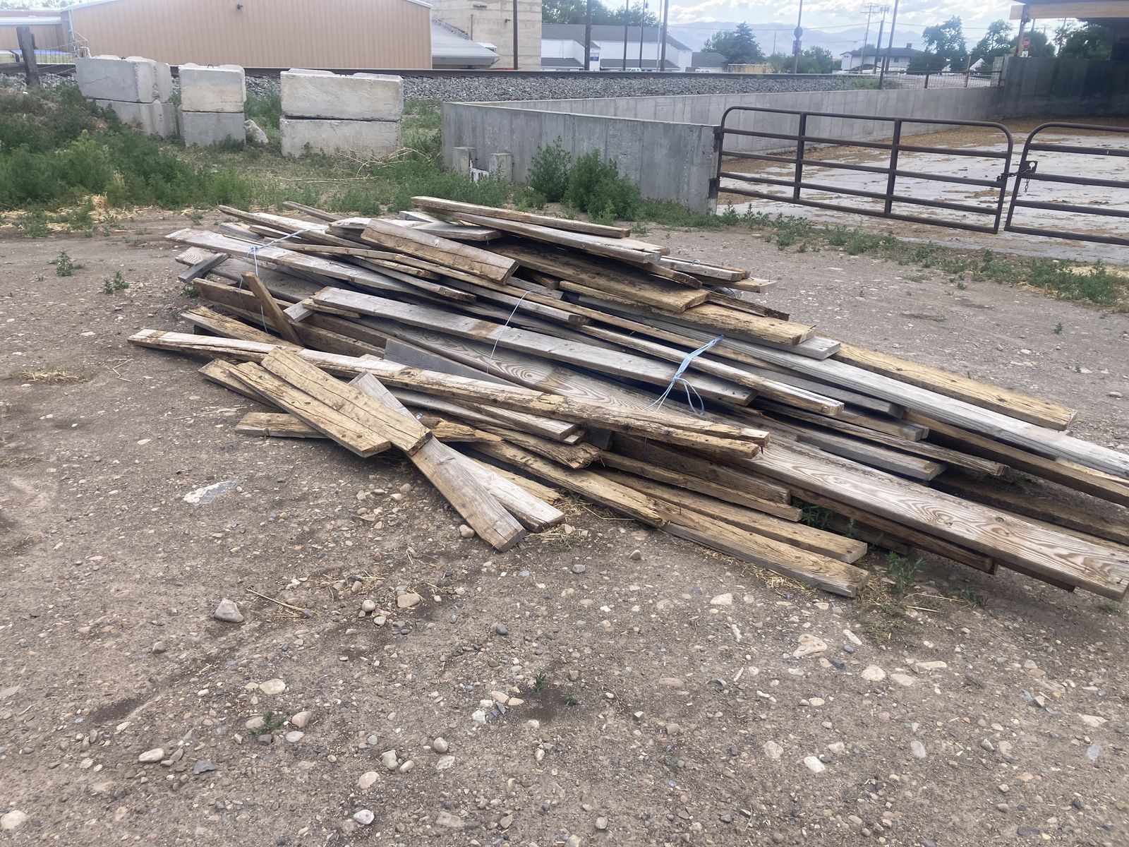 Lumber for 6 garden boxes