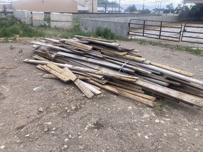 Lumber for 6 garden boxes