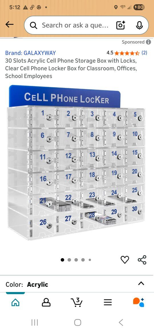 Phone Lockers
