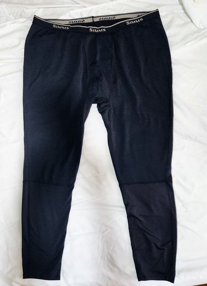 Simms Heavyweight Baselayer Bottom - Black - Size Men's XXL - Pre-Owned