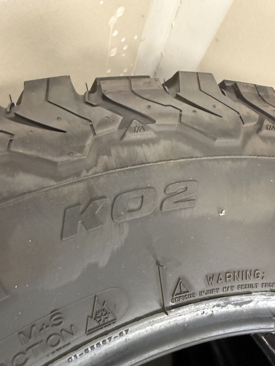 BFGoodrich All-Terrain T/A KO2 Tires 35x12.50R20LT Set of 4