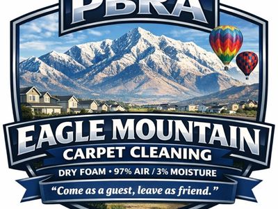 PBRA Eagle Mountain Carpet Cleaning | Upholstery Cleaning | Odor and Stain Removal