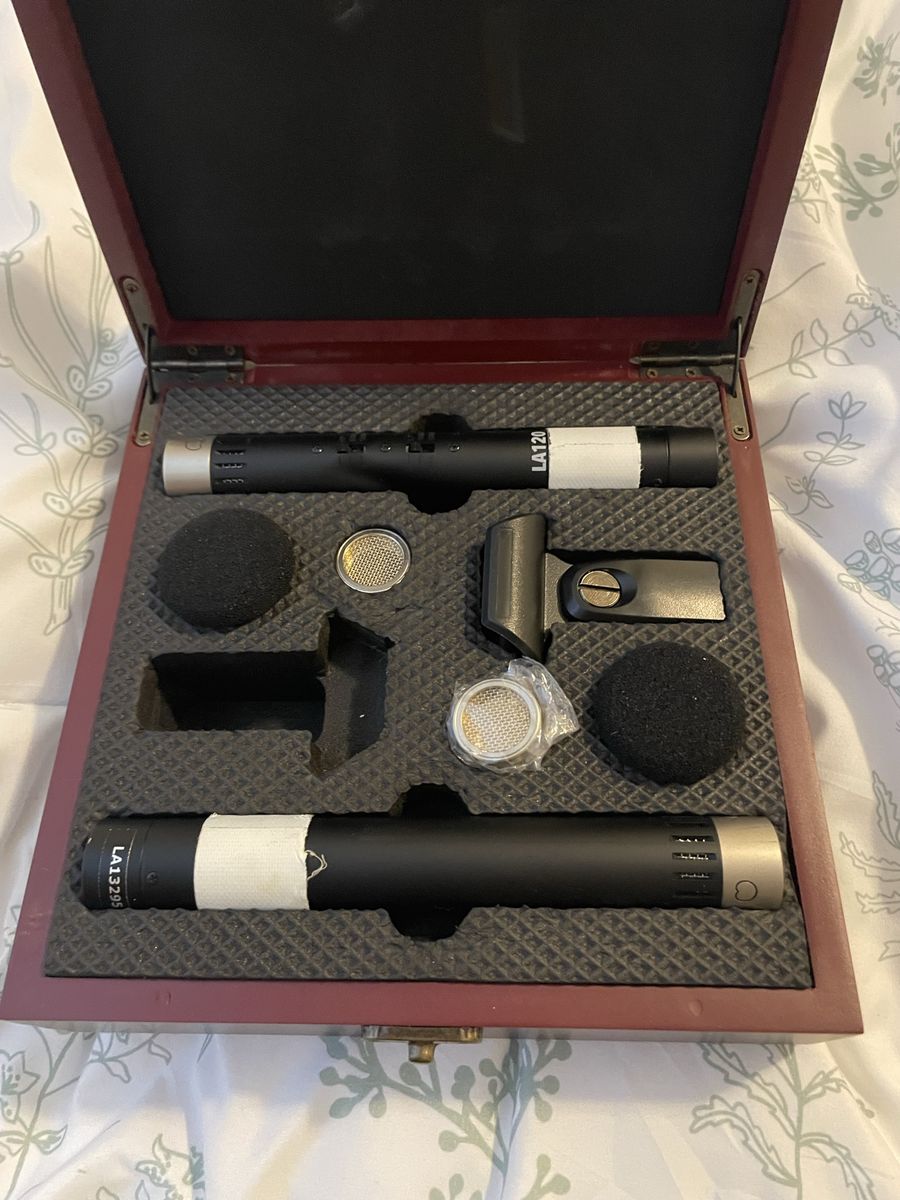 Lauten Audio LA120 Small Diaphragm Condenser Microphone Pair with Case