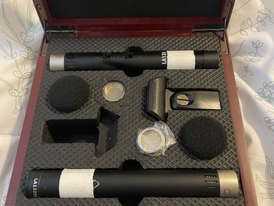 Lauten Audio LA120 Small Diaphragm Condenser Microphone Pair with Case