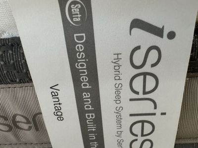 Serta iSeries Vantage Hybrid Sleep System Mattress queen size $85