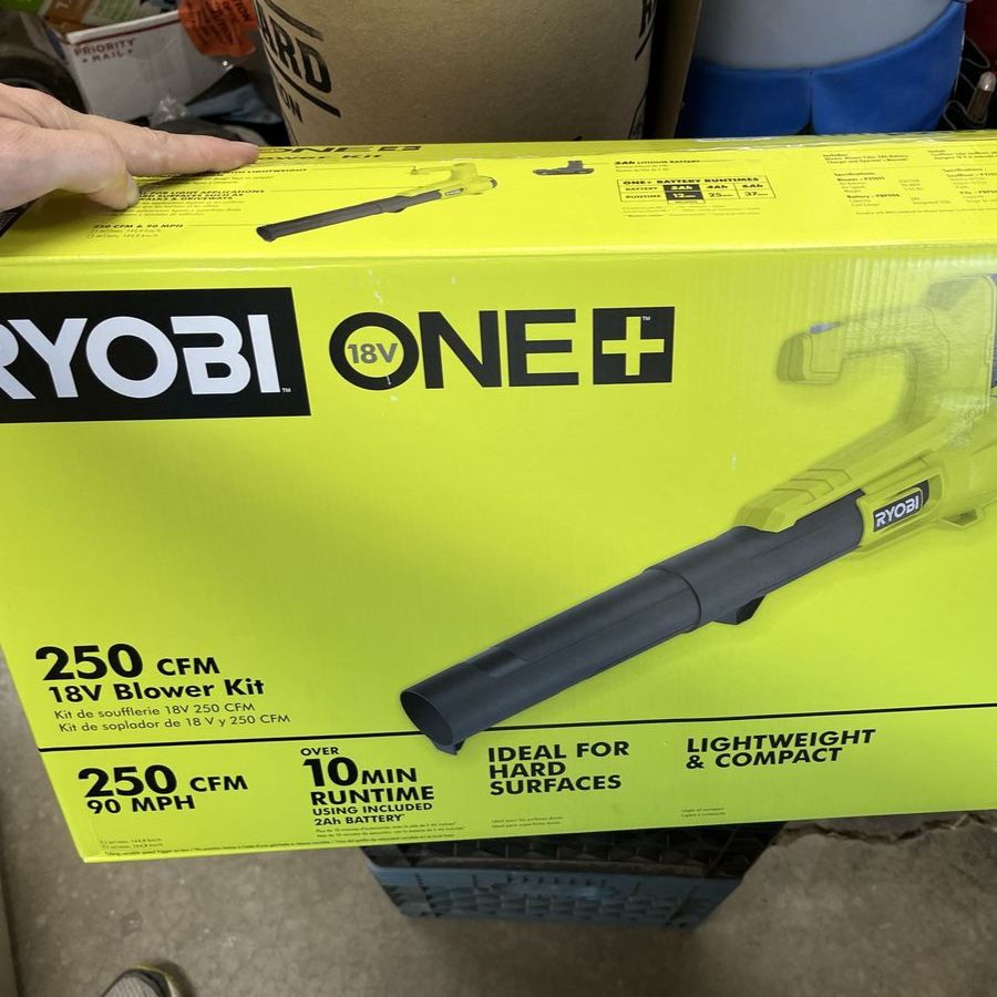 Leaf blower and charger, no battery