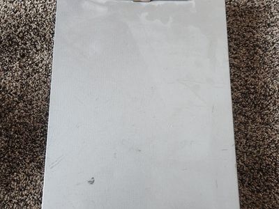 Metal Clip Board with Storage