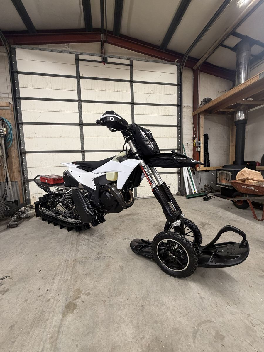 2026 MTN Top Transfer 126 x 3.25 Snowbike Kit – Like New – 8 Hours
