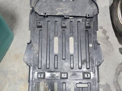 Used Black Plastic Skid Plate