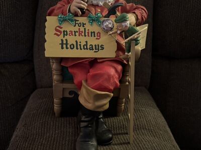 Coca Cola fabriche Santa Figurine