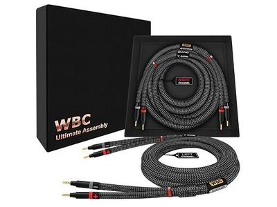 World’s Best Cables 15 ft Ultimate 7 AWG Audiophile Speaker Cable Pair