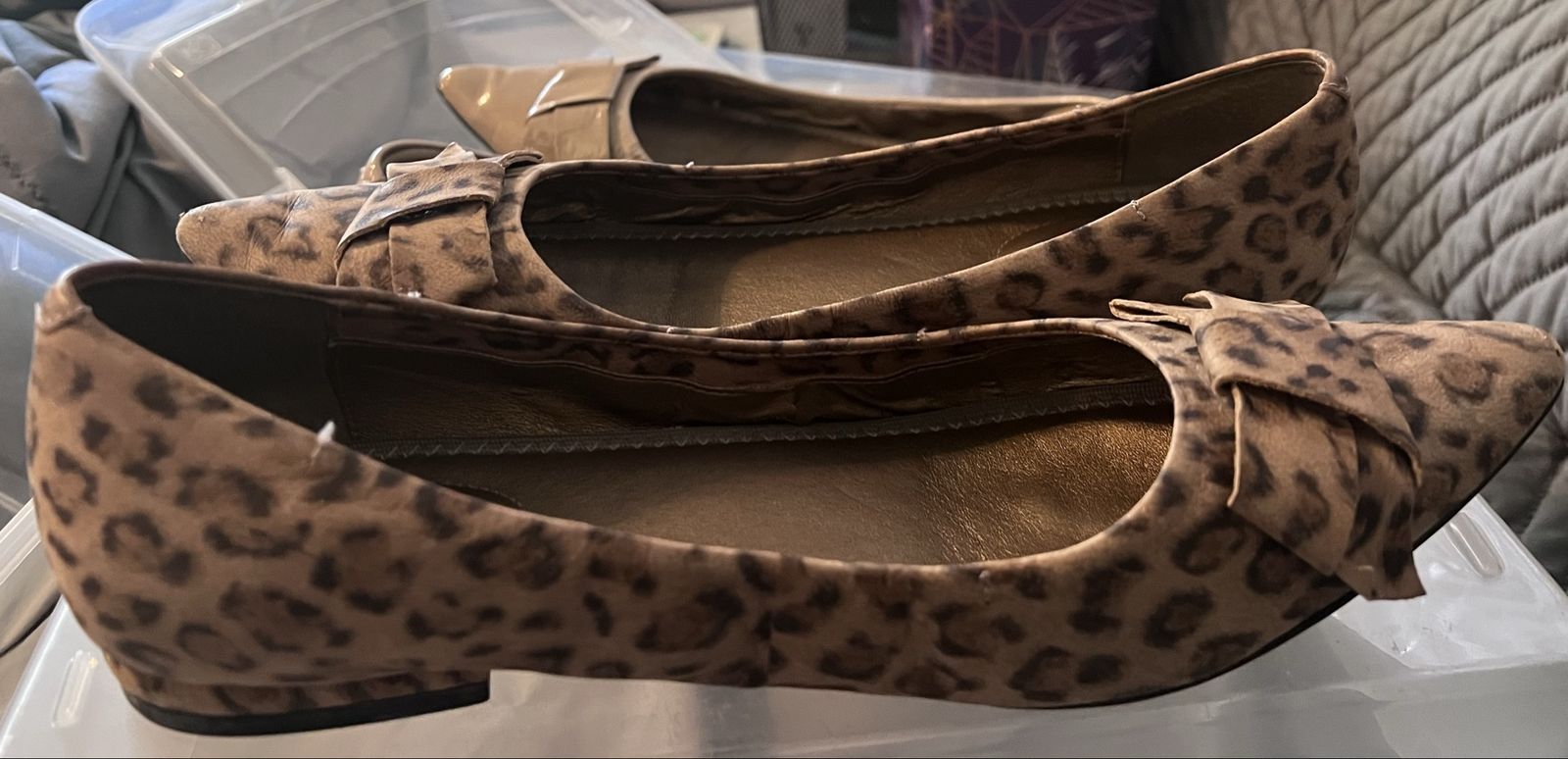 MeToo pointed flats from Nordstrom
