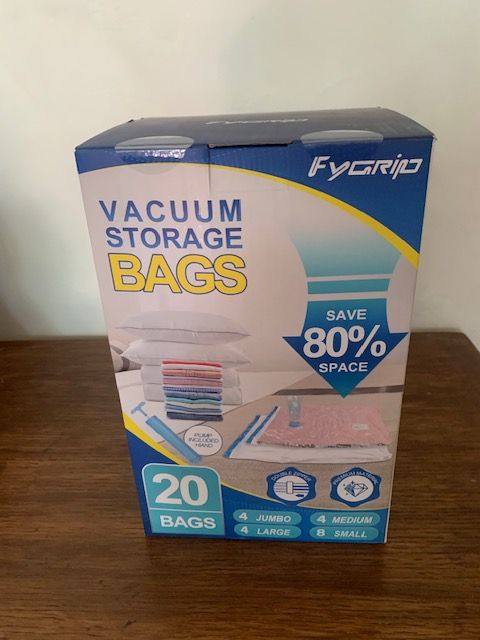 FYGRIP Vacuum Storage Bags - 20-Pack