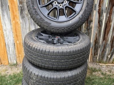 20" TOYOTA TRD Alloy Wheels and Falken Wildpeak AT3WA Tires