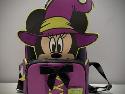 Halloween Disney Loungefly Minnie Mouse Backpack