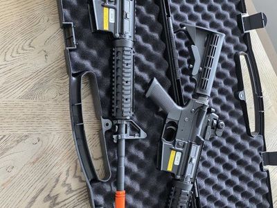Laser Shot Inc. Simulated Training Replica M4 Rifles - 2 Units, Case and magazine/battery not Included.
