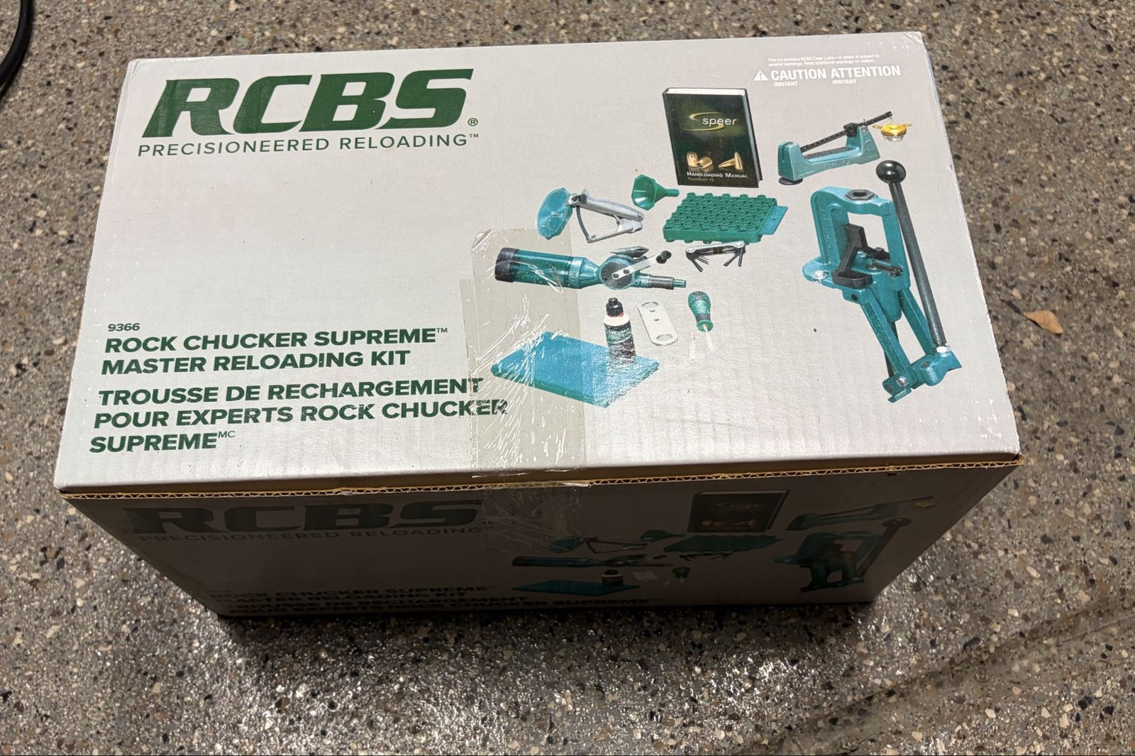 RCBS precisioneered reloading kit