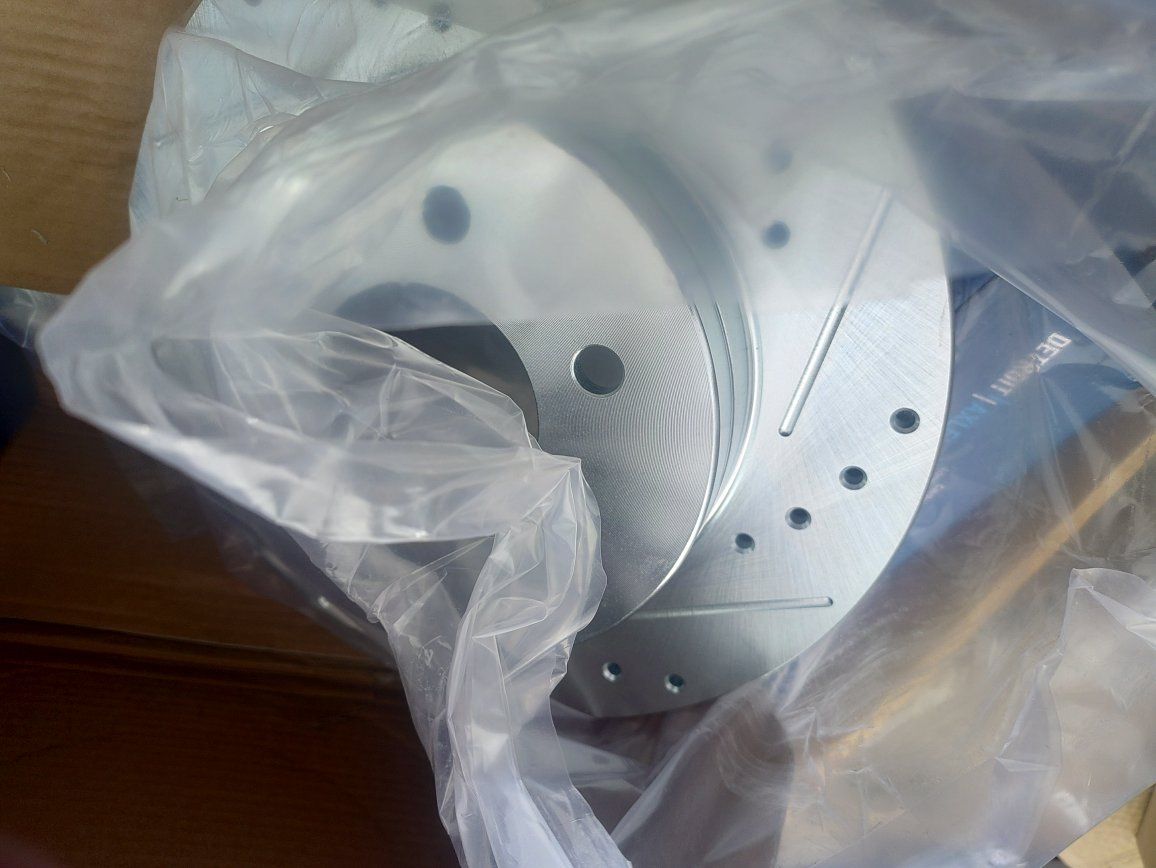 front brake rotors and pads