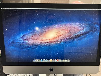 2011 Apple iMac 27" – i7, 16GB RAM, Dual SSDs (512GB + 480GB) –