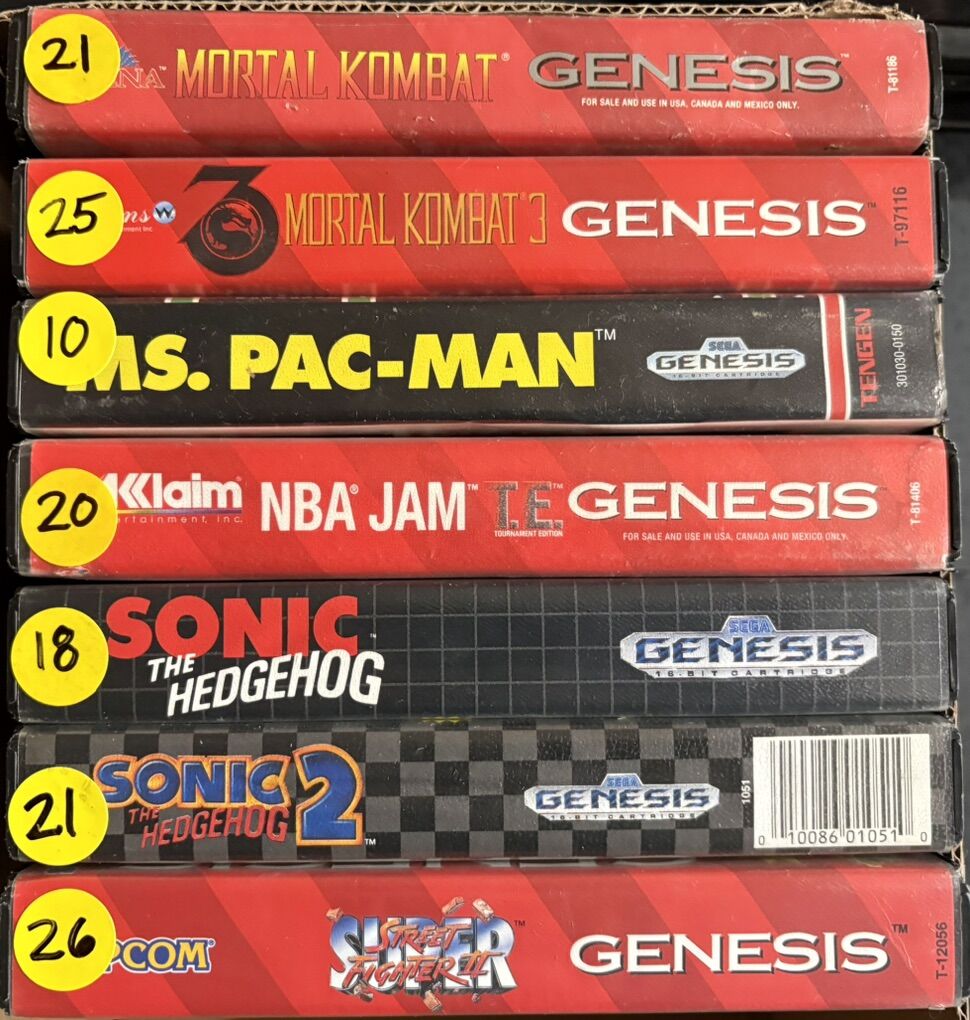 Sega Genesis Games