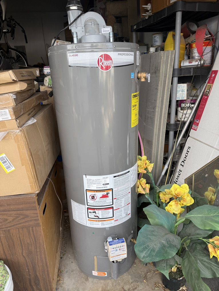 Used 50 Gallon Power Direct Vent  Water Heate