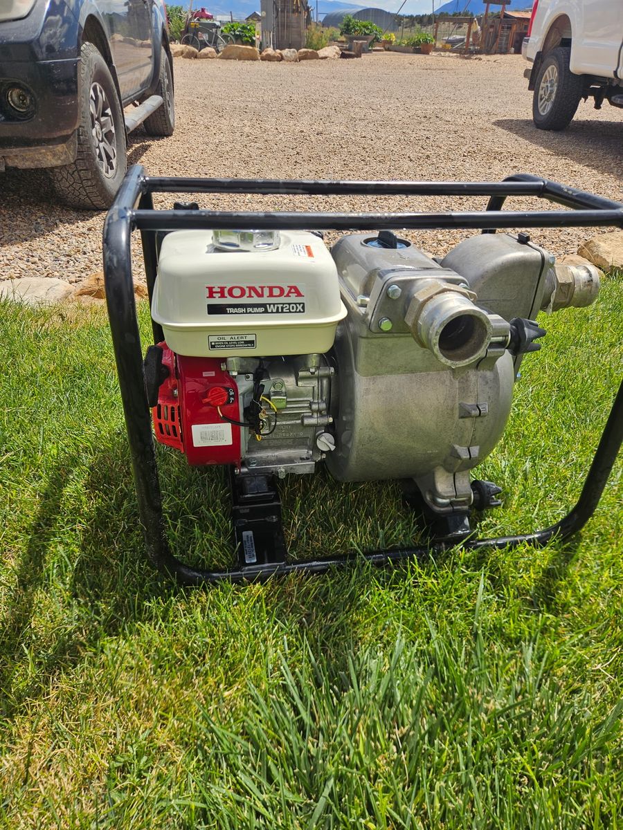 Honda WT20X Trash Pump Gas Powered Water Pump 2 Inch