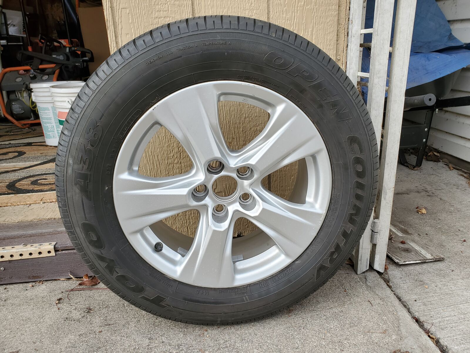 Full size spare for Toyota RAV4