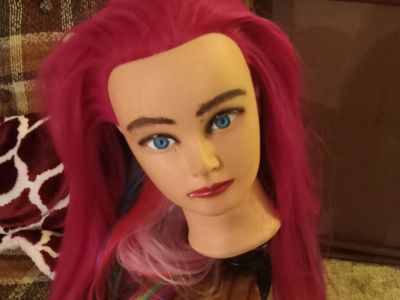 Human hair model head $33 obo