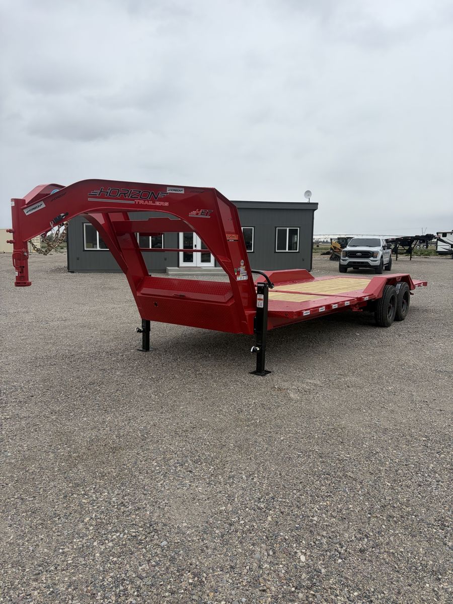 2026 Horizon 21k GVWR Gooseneck Tilt Trailer
