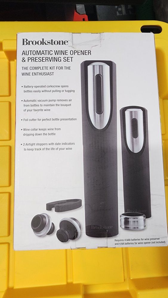 Brookstone Automatic Wine opener