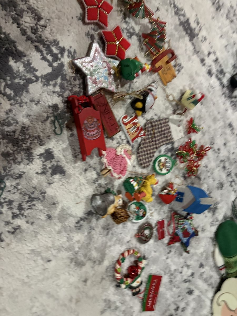 Assorted Vintage Christmas Ornaments 