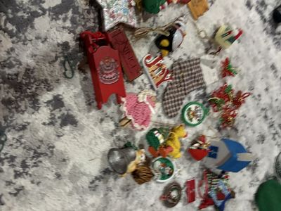 Assorted Vintage Christmas Ornaments