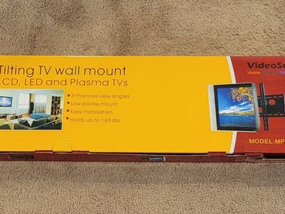 VideoSecu MP501BL Tilting TV Wall Mount for LCD, LED, Plasma TVs - Holds up to 165 lbs