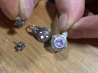 Sterling silver earrings