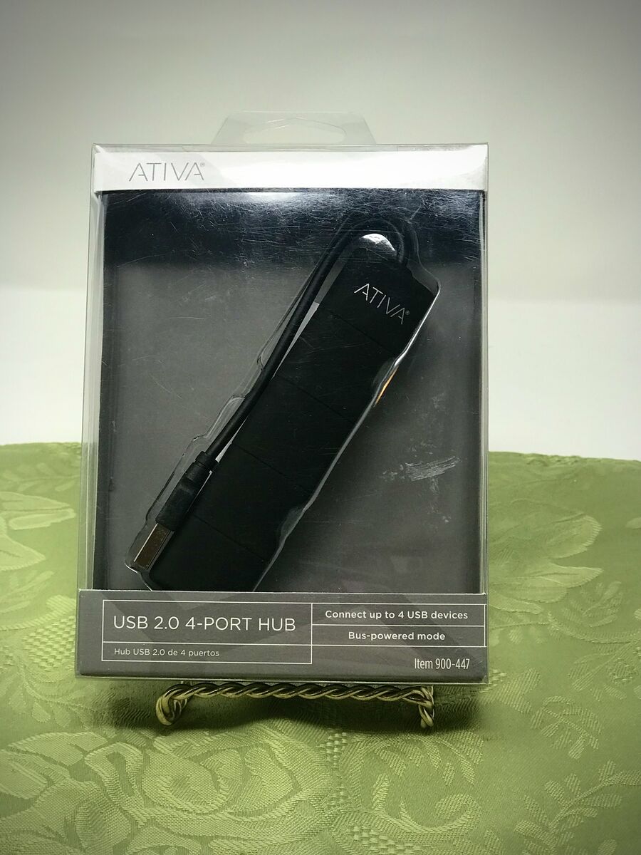Ativa USB 2.0 4-Port Hub – Brand New, Sealed