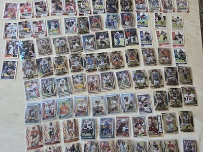 lot off football cards rc's prizm inserts your favorite players