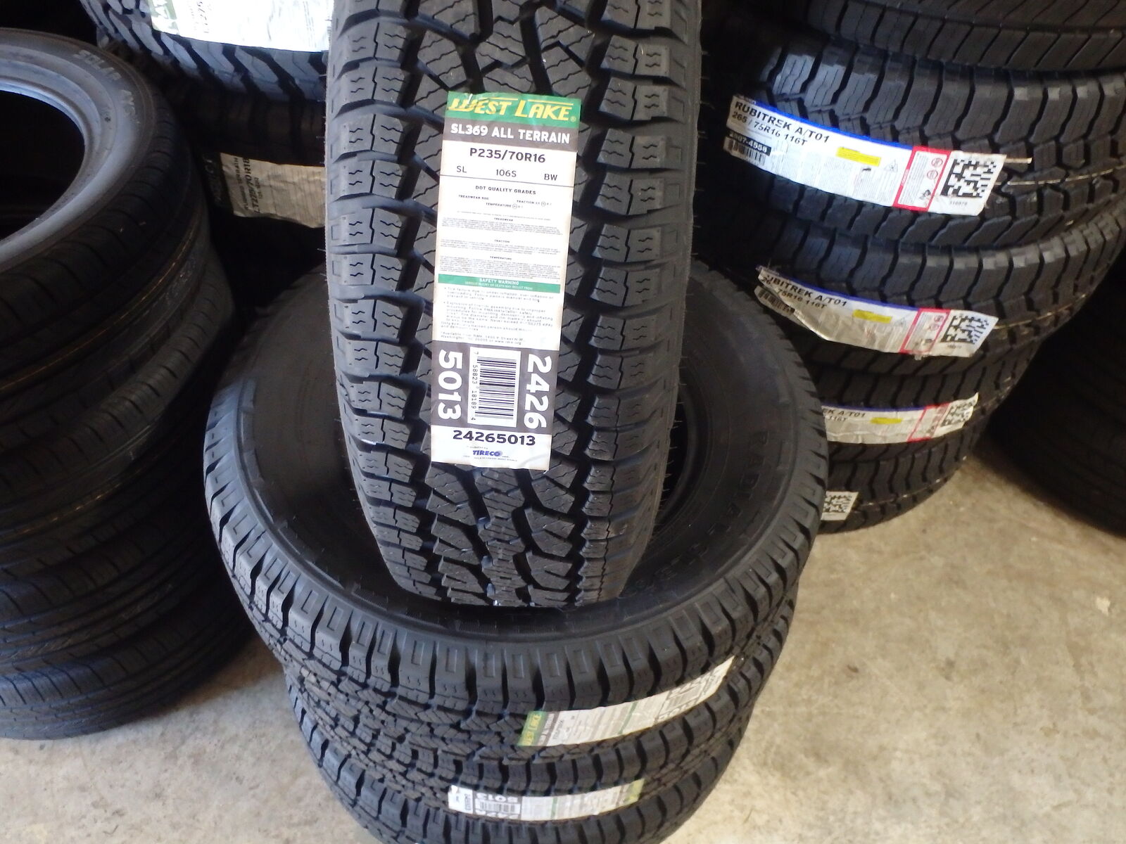235/70R16 WESTAKE SL369 ALL TERRAIN SET OF NEW TIRES
