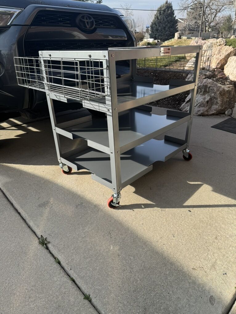 Heavy-Duty Space Rover II Rolling Utility Cart