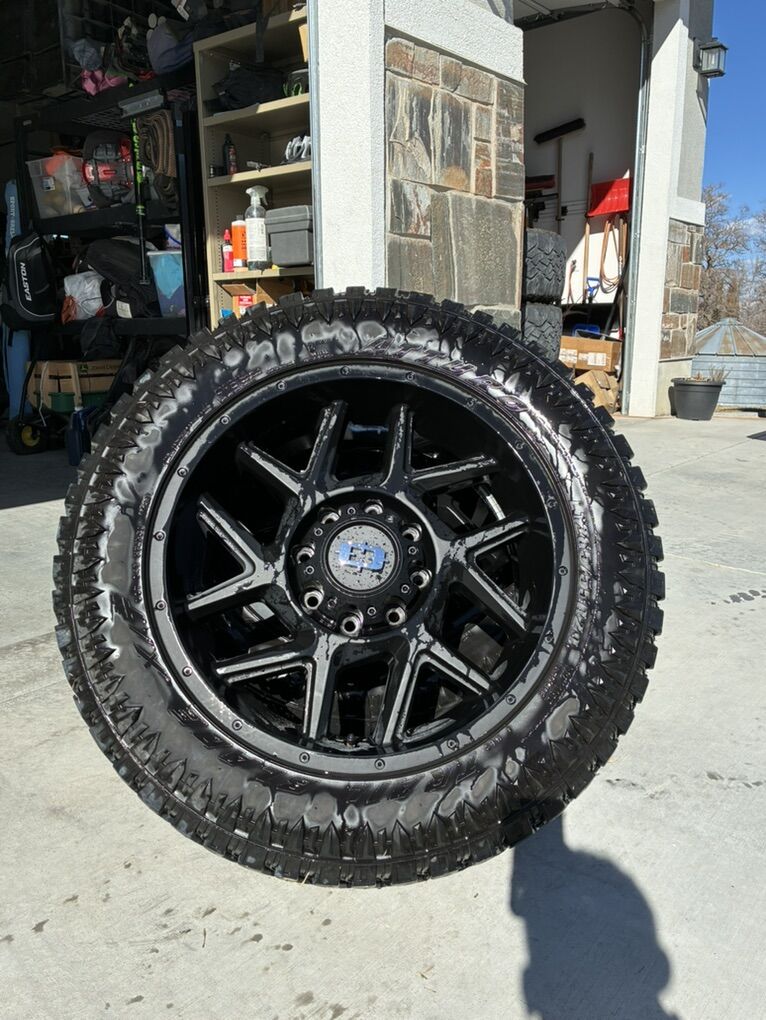 8x6.5 Vision wheels-285/55/r20