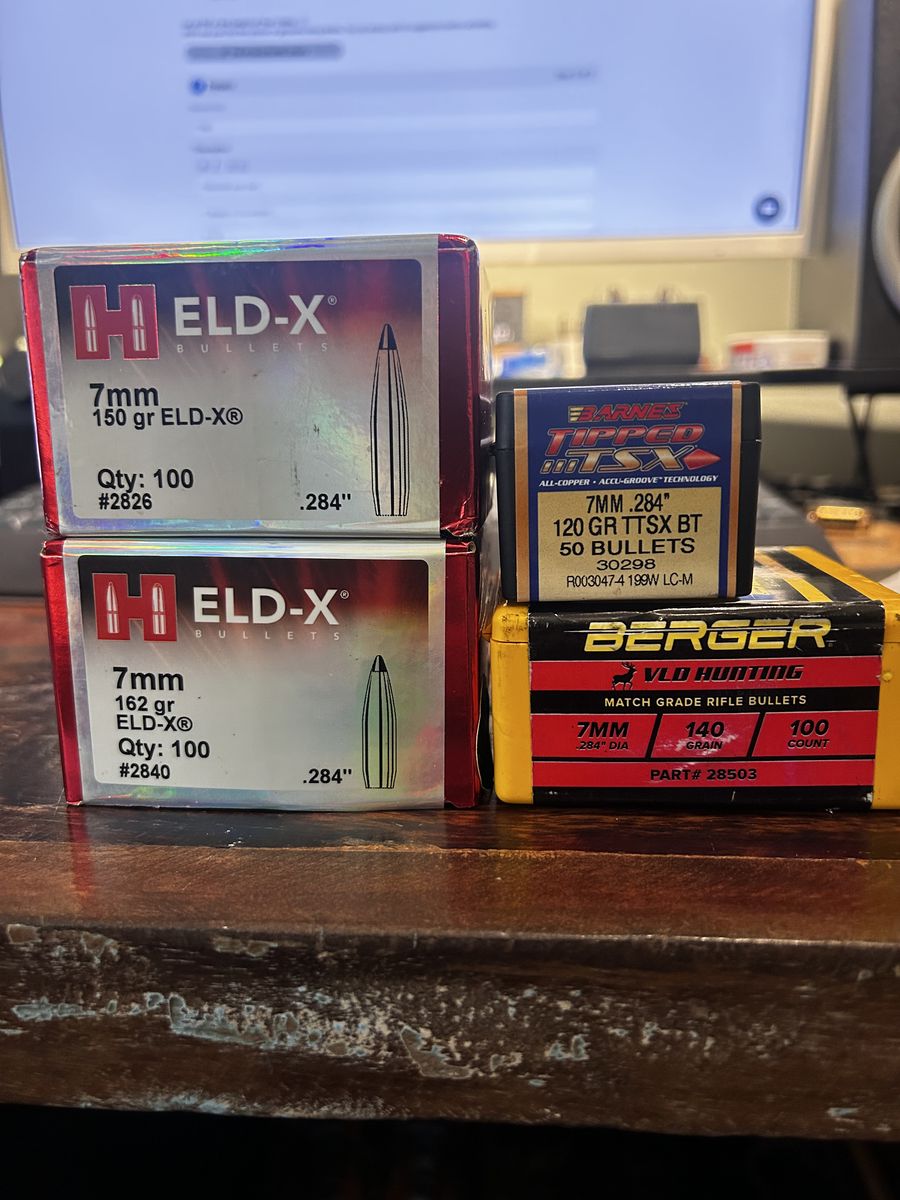 7mm bullets