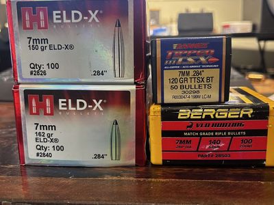 7mm bullets