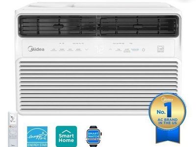 Midea SmartCool Window AC Units
12,000 BTU 550sq.ft