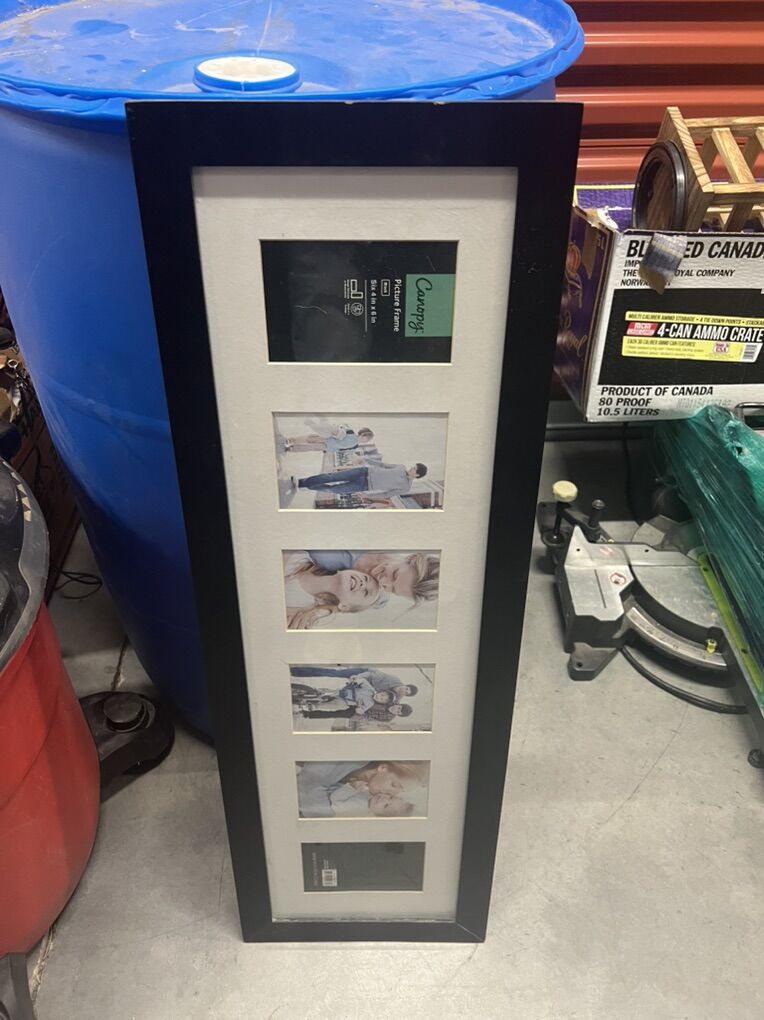 Picture Frame, Six 4 Inch X 6 Inch, Never Been Use