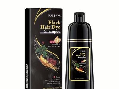 Eelhoe Black Hair Dye Shampoo 500ml 3in1