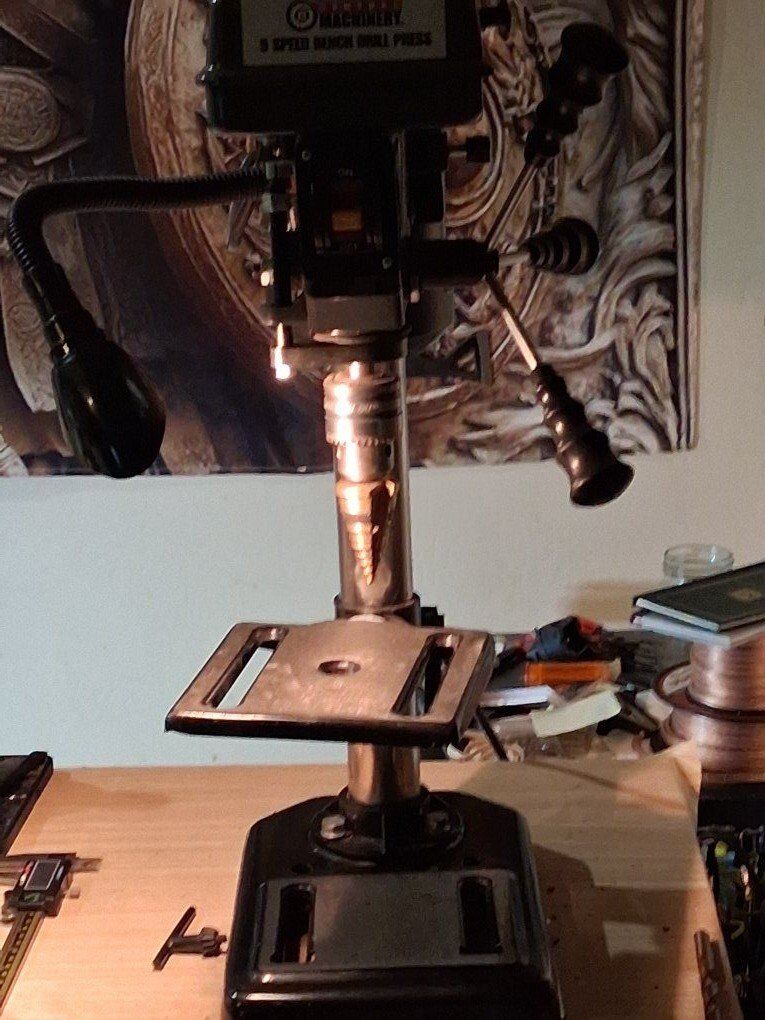 Central Machinery 8-inch, 5-speed bench drill pres