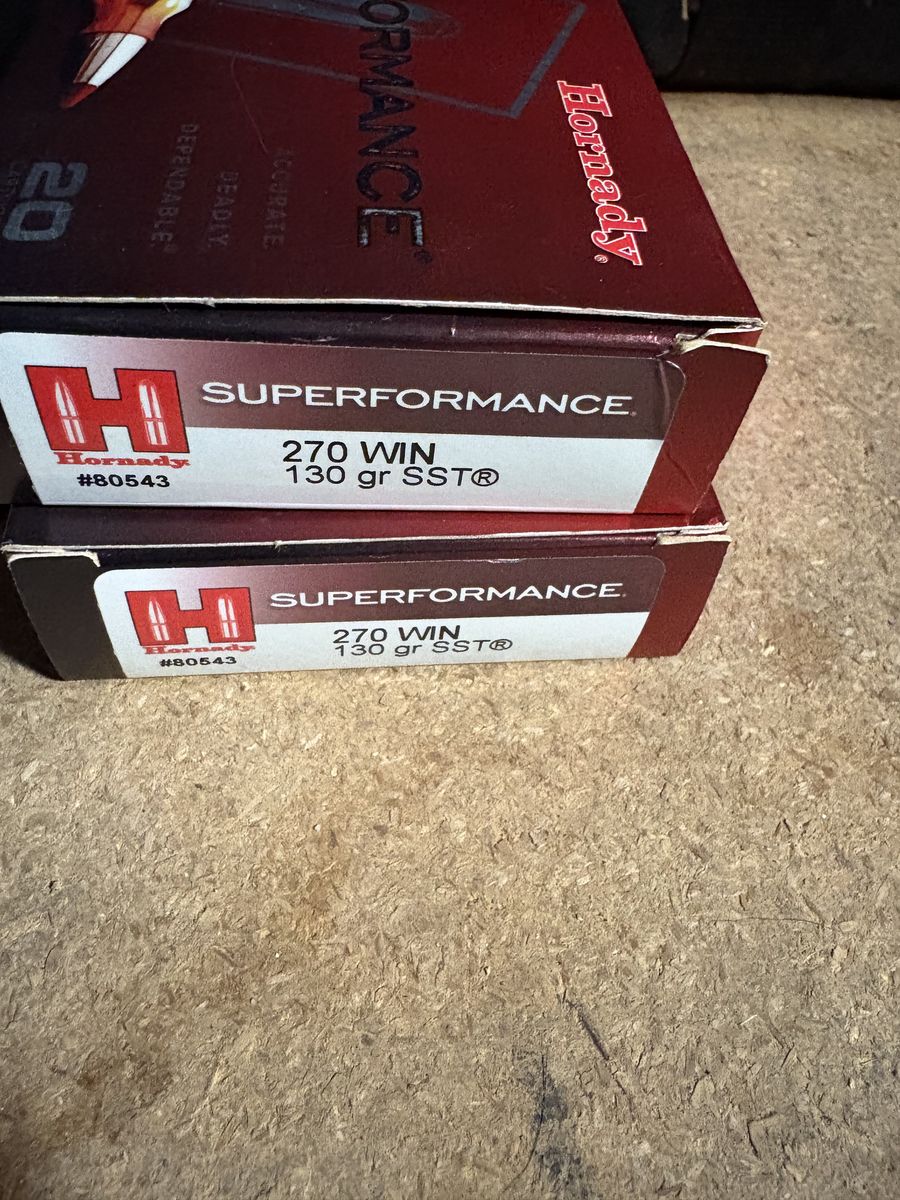 2 Box's 270 Ammo