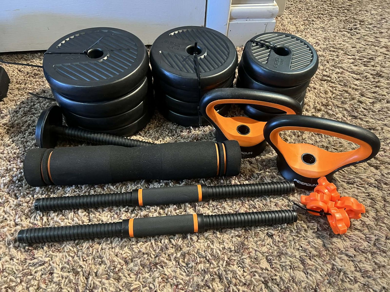 Feierden adjustable weight set