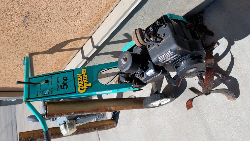 Tiller and Mower need fixing