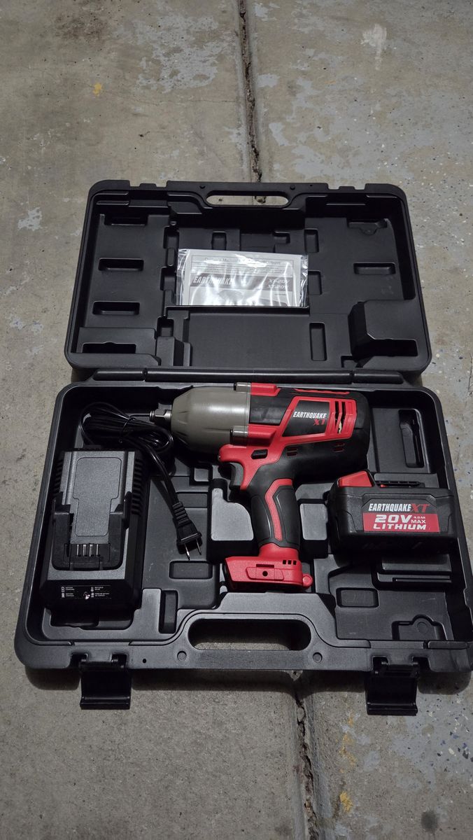 20V 1/2” drive Earth quake electric impact