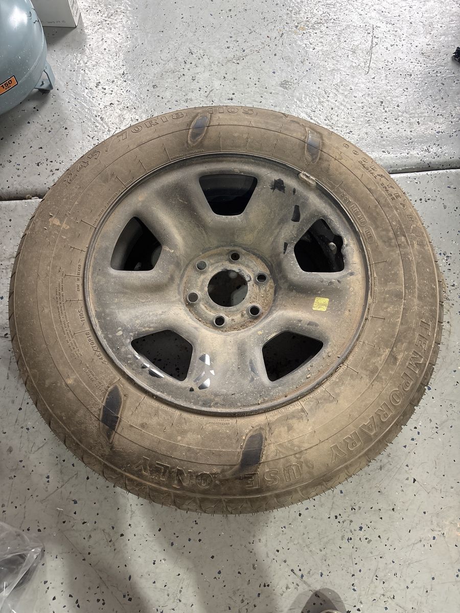 Ram 1500 spare tire.